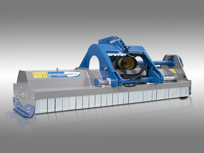 Tocator de Vegetație F280 Graecus pentru Tractor - 280 cm, Reversibil, Conectare Cardan PTO [10]
