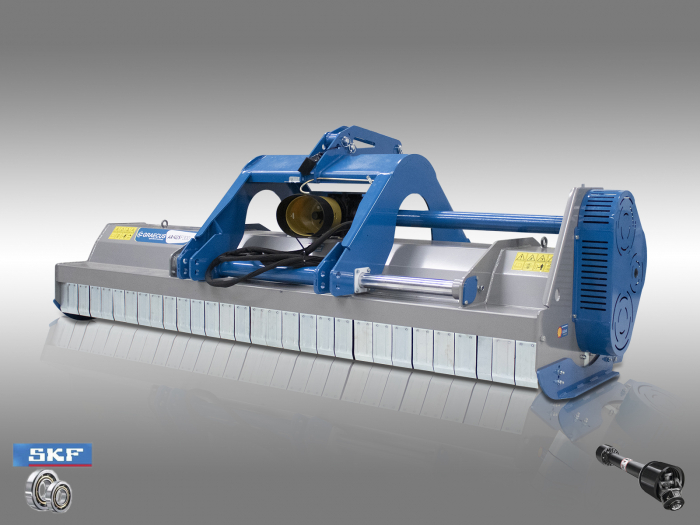 Tocator de Vegetație F250 Graecus pentru Tractor - 250 cm, Reversibil, Conectare Cardan PTO [2]
