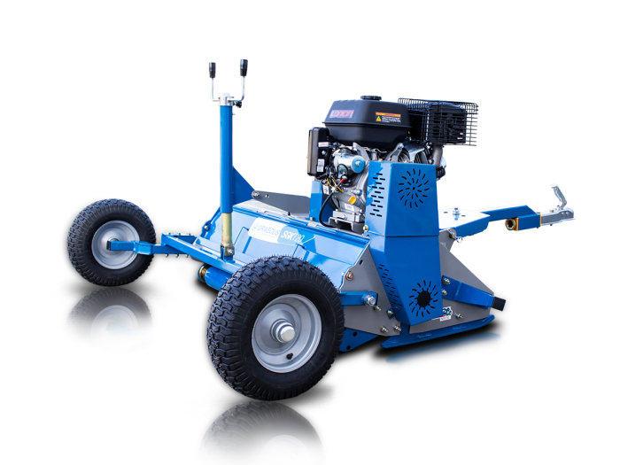 Tocator de vegetale, cu motor pe benzina, Graecus SGK120 cu 2 tipuri de cutite [5]