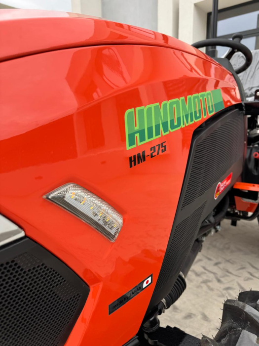 Tractor Hinomoto HM275 – 25 CP, 4×4, transmisie 9+3, PTO 540/980 rpm, motor 3 cilindri diesel [22]