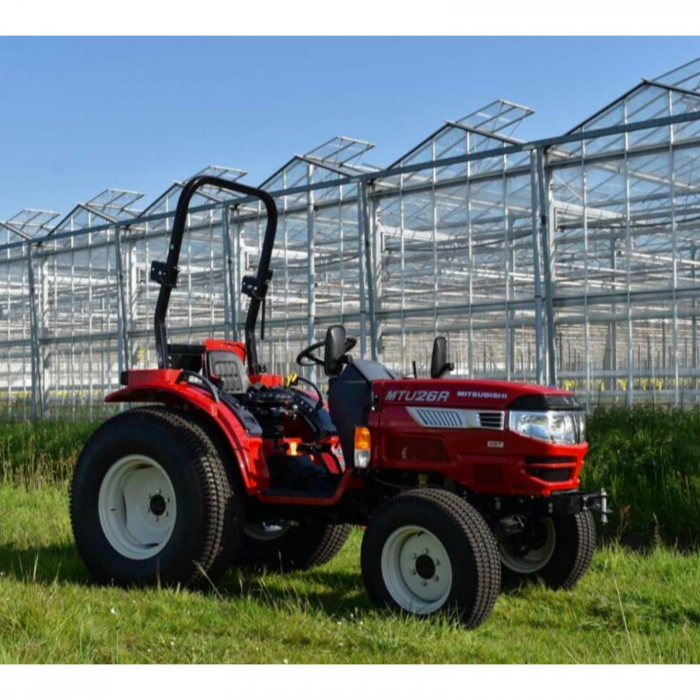 Mitsubishi MTU26RH – Tractor 24.7 CP, PTO față/spate, transmisie HST, roți agricole late [6]