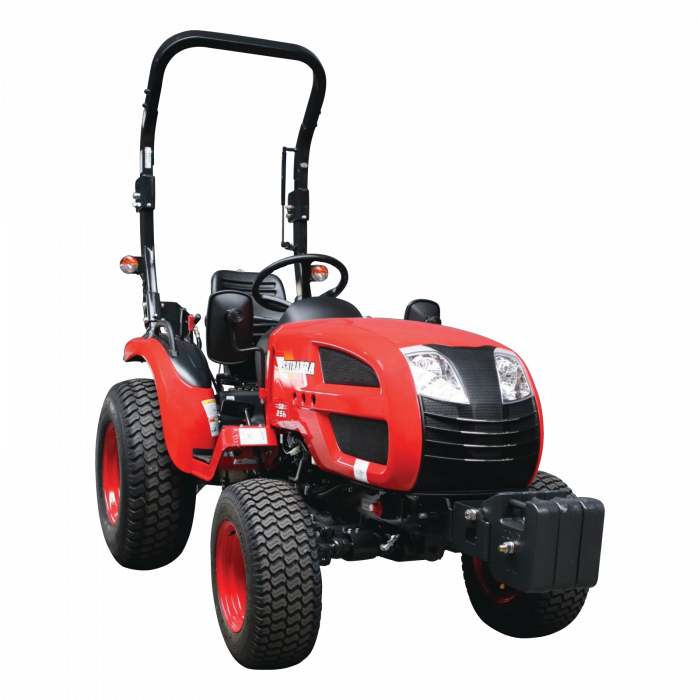 Shibaura SB22m – Tractor compact japonez 21 CP, PTO spate/intermediar, ridicare 650 kg, 4x4, transmisie mecanică 6+2 [1]
