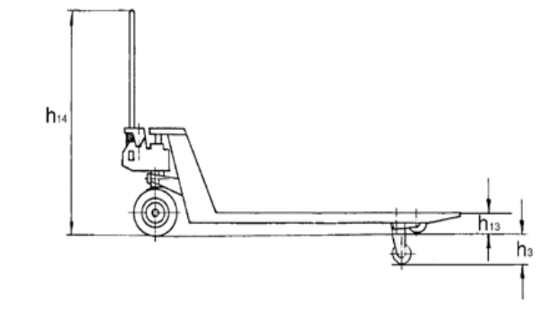 Transpalet manual BF P/P(V) 2500 [2]
