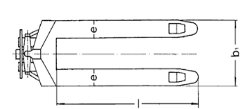 Transpalet manual BF P/P(V) 2500 [3]