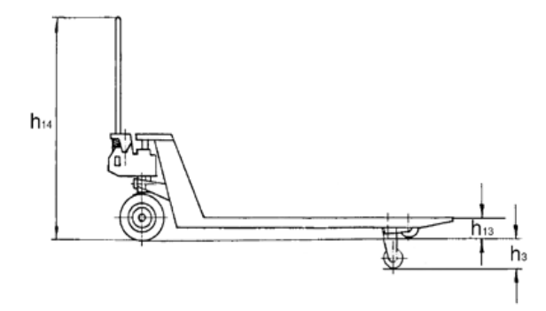 Transpalet manual BF P-T/P 3000 [3]