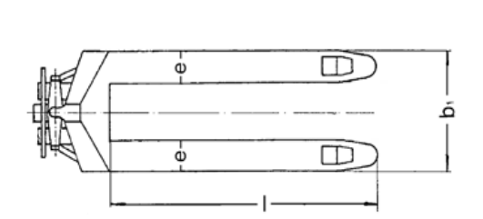 Transpalet manual BF P-T/P 3000 [4]