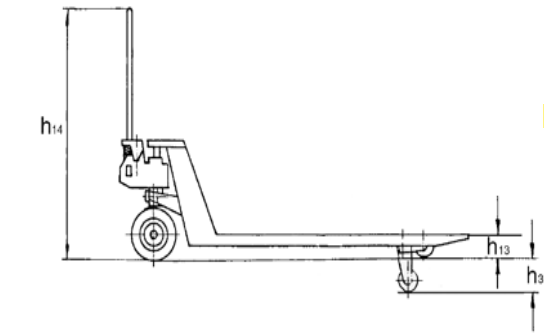 Transpalet manual BF P-T/P (V) 2500 [2]