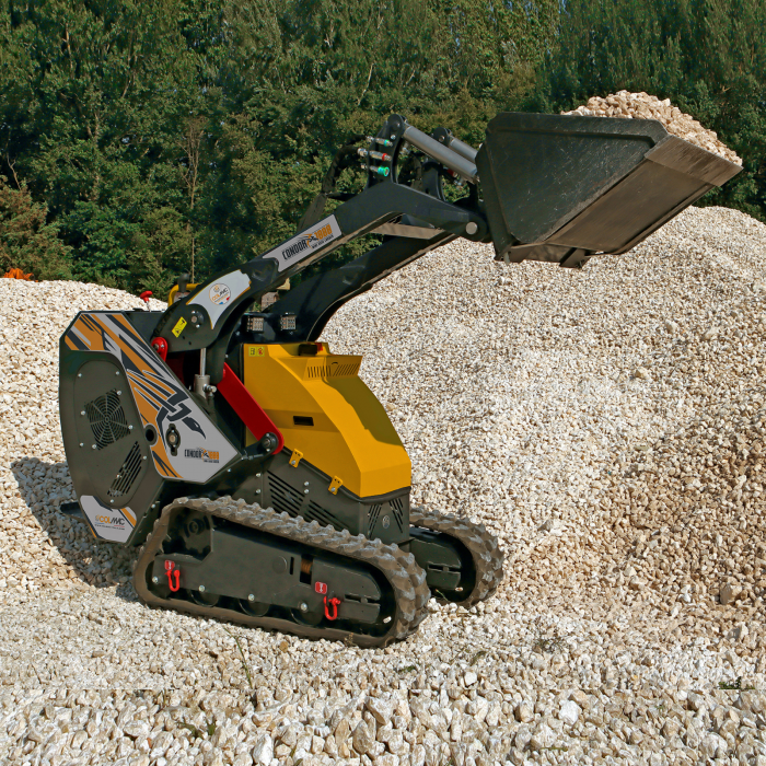 Minidumper Colmac Condor 1000 – motor Honda GX630, transmisie hidrostatică [4]