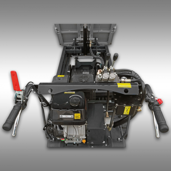 Transportor senilat Jansen RD-800PRO, 15 CP, 800 kg, basculare hidraulică [7]