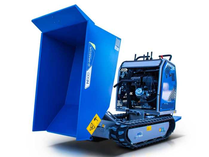 Dumper hidrostatic H500 pe șenile, capacitate 500 kg [11]