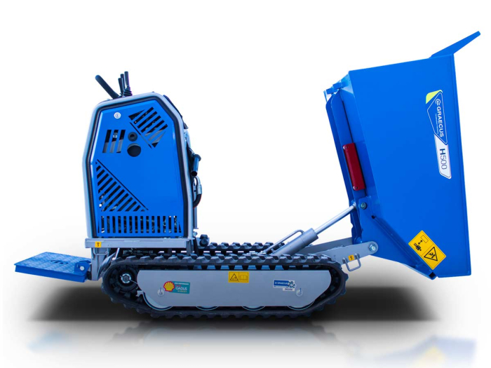 Dumper hidrostatic H500 pe șenile, capacitate 500 kg [15]