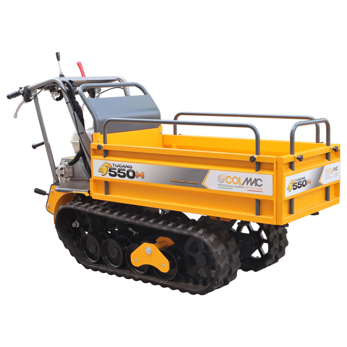 Transportor senilat Colmac Tucano 550H G212 – Motor Loncin 7CP, 500kg, Fabricat în Italia [1]