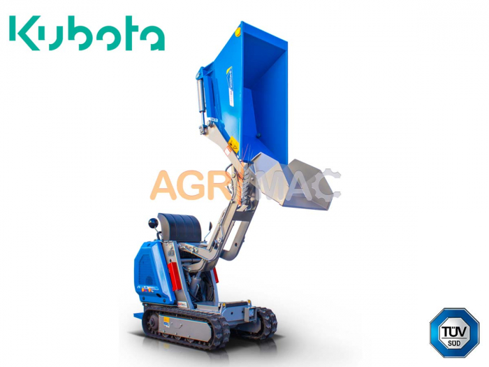 Dumper Kubota HT800FL-PRO – 800 kg, diesel, ridicare hidraulică [1]