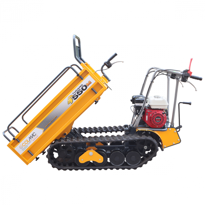 Transportor senilat Colmac Tucano 550M G212, motor Loncin, 500 kg – Fabricat în Italia [4]