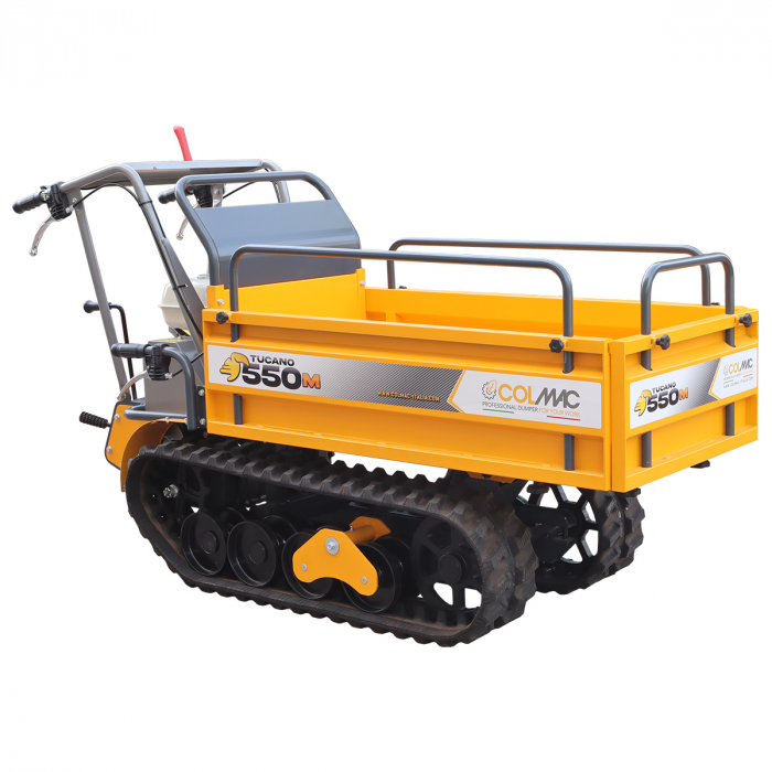 Transportor senilat Colmac Tucano 550M G212, motor Loncin, 500 kg – Fabricat în Italia [1]