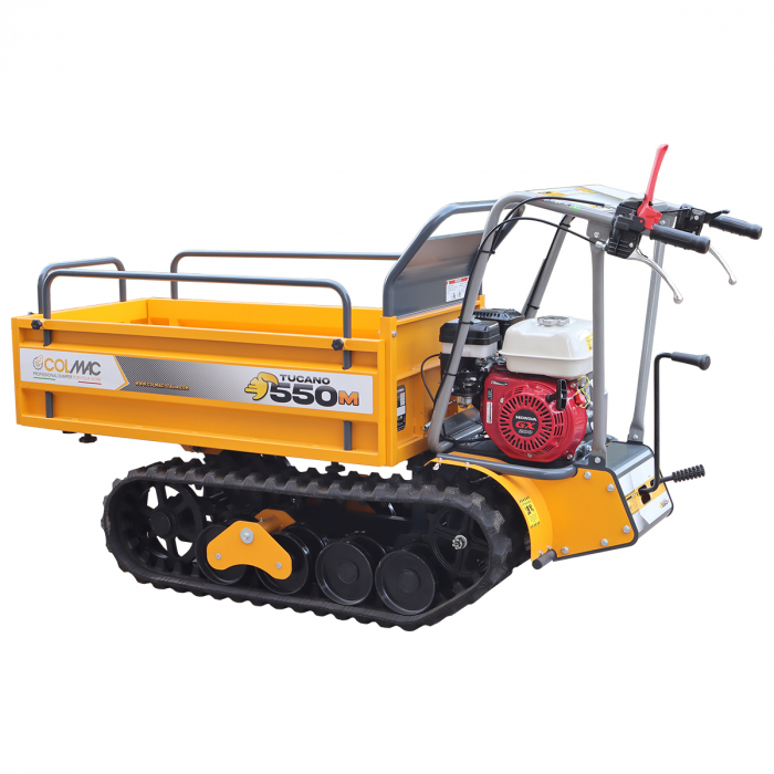 Transportor senilat Colmac Tucano 550M G212, motor Loncin, 500 kg – Fabricat în Italia [3]