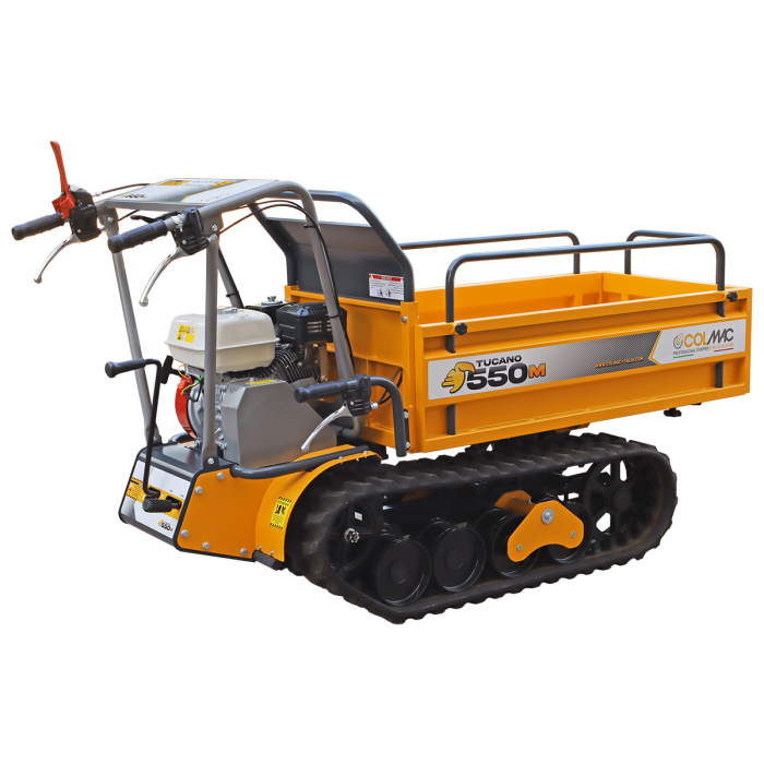Transportor senilat Colmac Tucano 550M G212, motor Loncin, 500 kg – Fabricat în Italia [2]