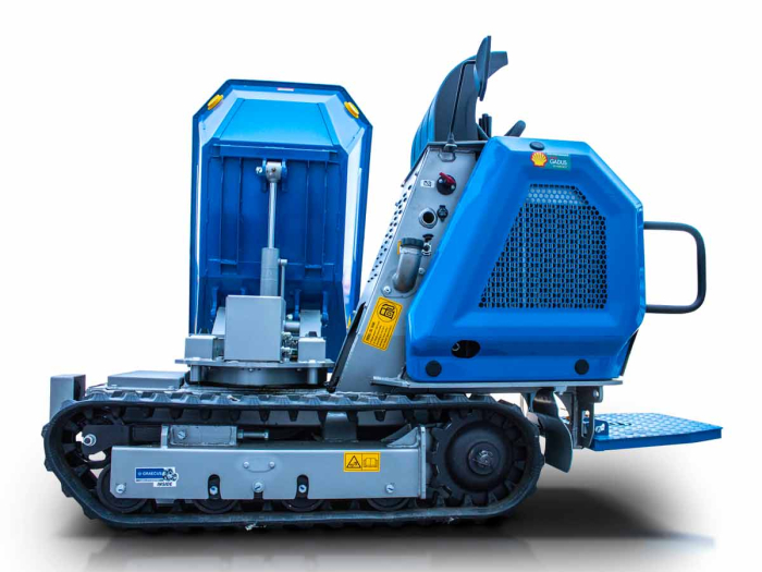 Mini-dumper diesel Kubota pe șenile, 800 kg [9]