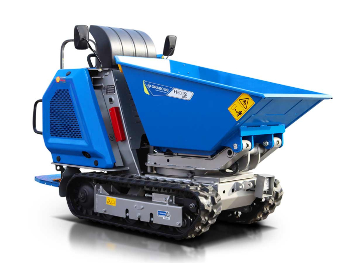 Mini-dumper diesel Kubota pe șenile, 800 kg [17]