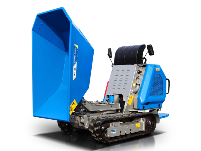 Mini-dumper diesel Kubota pe șenile, 800 kg [19]