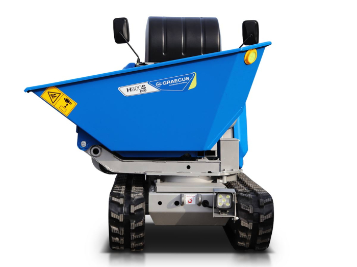 Mini-dumper diesel Kubota pe șenile, 800 kg [4]