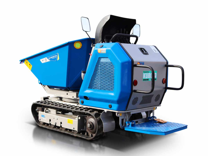 Mini-dumper diesel Kubota pe șenile, 800 kg [12]