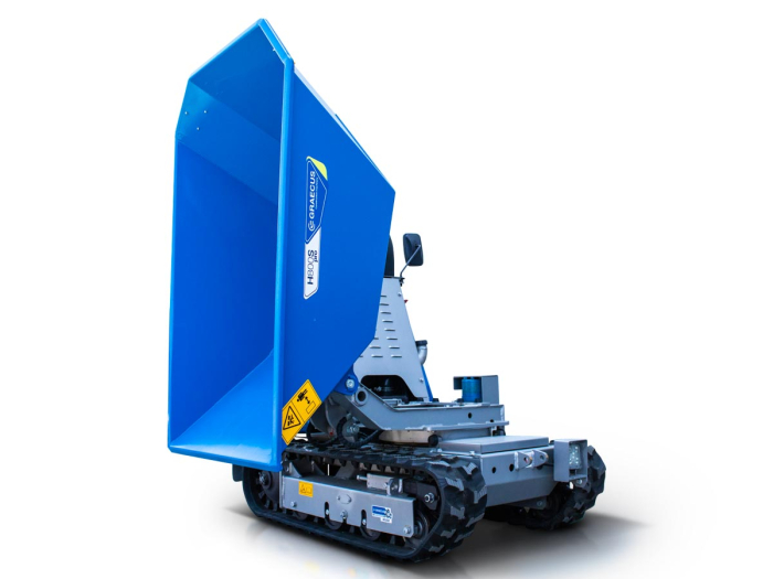 Mini-dumper diesel Kubota pe șenile, 800 kg [7]