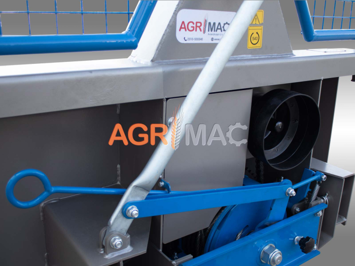 Troliu forestier VAROULKO 43, 4300 kg, cablu 50 m, PTO [11]