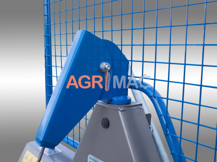 Troliu forestier VAROULKO 43, 4300 kg, cablu 50 m, PTO [9]