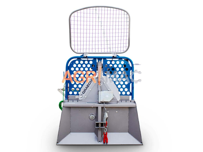 Troliu forestier VAROULKO 53, 5500 kg, cablu 70 m, tractor 45+ CP [7]