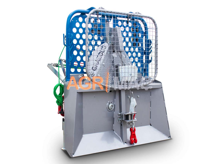 Troliu forestier VAROULKO 53, 5500 kg, cablu 70 m, tractor 45+ CP [2]