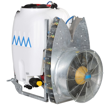 Atomizoare - Atomizor MM Spray 200L pentru tractor – PTO 540 rpm, ventilator 500 mm, 10 duze ceramice