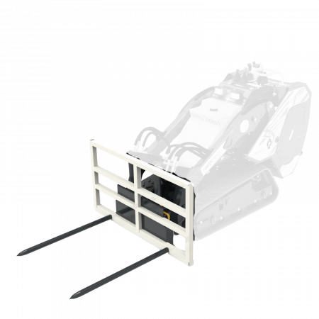 Accesorii dumpere - Furci pentru baloți de fân – Accesorii Minidumper Condor 1000