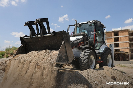 Buldoexcavator Hidromek HMK 102 B Alpha – 100 CP, 9.24T, pompa axiala BOSCH [2]