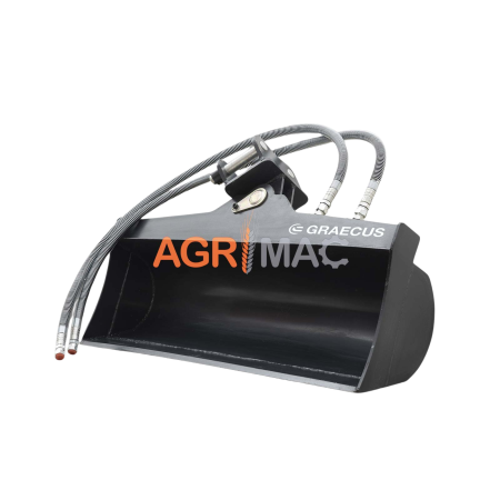 Atasamente utilaje - Cupă hidraulică rabatabilă 1000 mm pentru excavator GRAECUS EB40