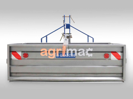 Cupă spate tractor BM160, 0.50 m³, basculare mecanică [8]