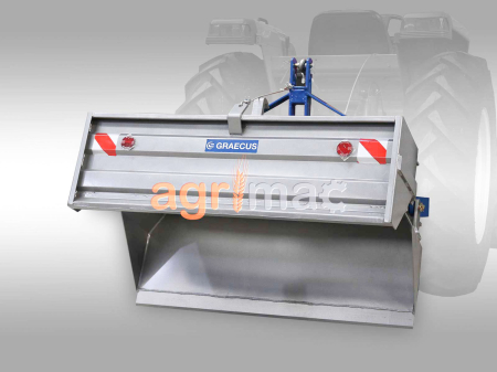 Cupă spate tractor BM160, 0.50 m³, basculare mecanică [1]