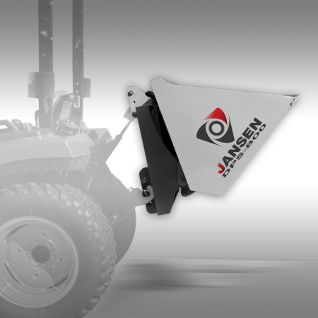 Încărcător Cupă 800 Litri Jansen DPS-800, Conectare Tractor [3]
