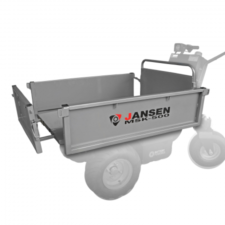Accesorii dumpere - Cuva plata pentru dumperul electric Jansen MSK-500