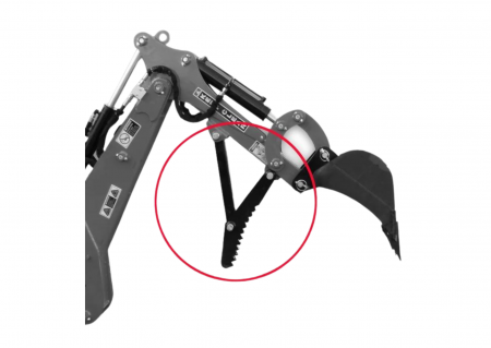 Accesorii excavatoare - Deget excavator manual Jansen BHM / BHSM