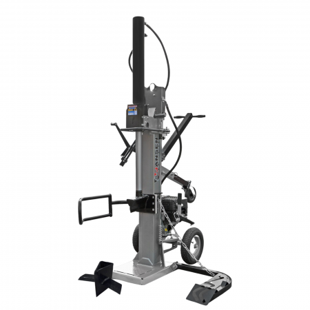 Despicatoare lemn - Despicator de busteni, 22 tone cu motor pe benzina, 10 CP, vertical Jansen TS-22B