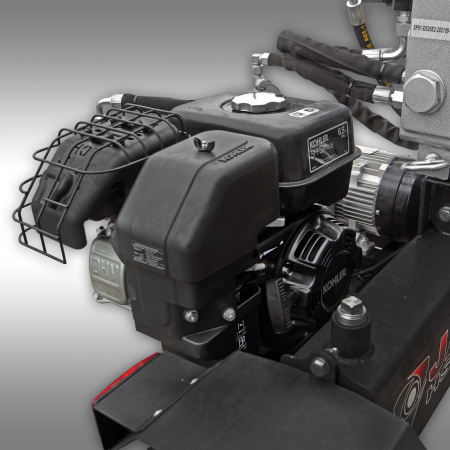 Despicator de busteni cu motor pe benzina+electric, dubla actiune, 20 tone Jansen HS-20DS63K [4]