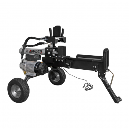 Despicatoare lemn - Despicator de busteni orizontal, 12 tone, motor electric monofazat de 2,2 kW, Jansen HS-12L53E