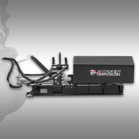 Despicator de busteni, tractor hidraulic, orizontal, 14 tone, Jansen TS-14L62 [3]