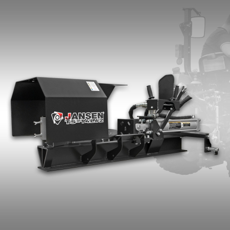 Despicator de busteni, tractor hidraulic, orizontal, 14 tone, Jansen TS-14L62 [1]