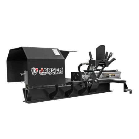 Prelucrare biomasa - Despicator de busteni, tractor hidraulic, orizontal, 14 tone, Jansen TS-14L62