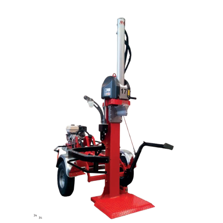 Despicatoare cu motor termic - Despicător AMR VMR17ESS-9DP – vertical, 17 tone, motor Honda 9 CP, rutier