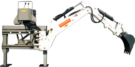 Miniexcavator hidraulic Epsilon pentru tractor priza de putere 540 rpm, adâncime 2250 mm [1]