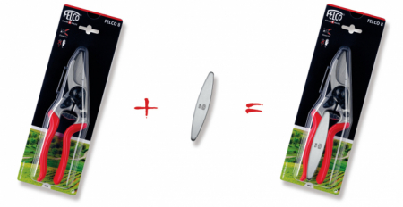 Foarfeca profesionala FELCO 8  + gresie diamentata FELCO 903 [0]