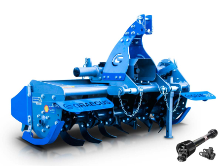 Freze de pamant - Freza de pământ E135, 135 cm, 18–35 CP